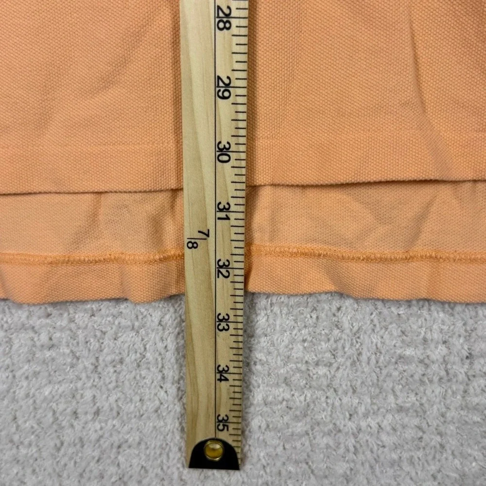 Polo by Ralph Lauren Mens 2XLT Peach Polo Shirt Short Sleeve Classic Fit‎